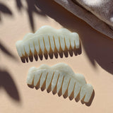 Jade comb - Self Ceremony - self care products, self care rituals, self care gifts, natural skincare, altar tools, self care and wellness, self care ideas 