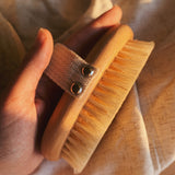 body oil. body massage. natural body brush. sisal body brush. how to use a bidy brush. what is dry brushing. dry brushing guide. sisal brush. self ceremony natural body brush. radiance bundle. brush and oil kit.herbal oil. self ceremony oil. herbal oil. herbal infused oil. herbal infusion. natural body oil. massage oil. rose oi. helichrysum oil. yarrow oil. calendula oil. radiance oil. glowing skin. self care massage. self care ritual.. 